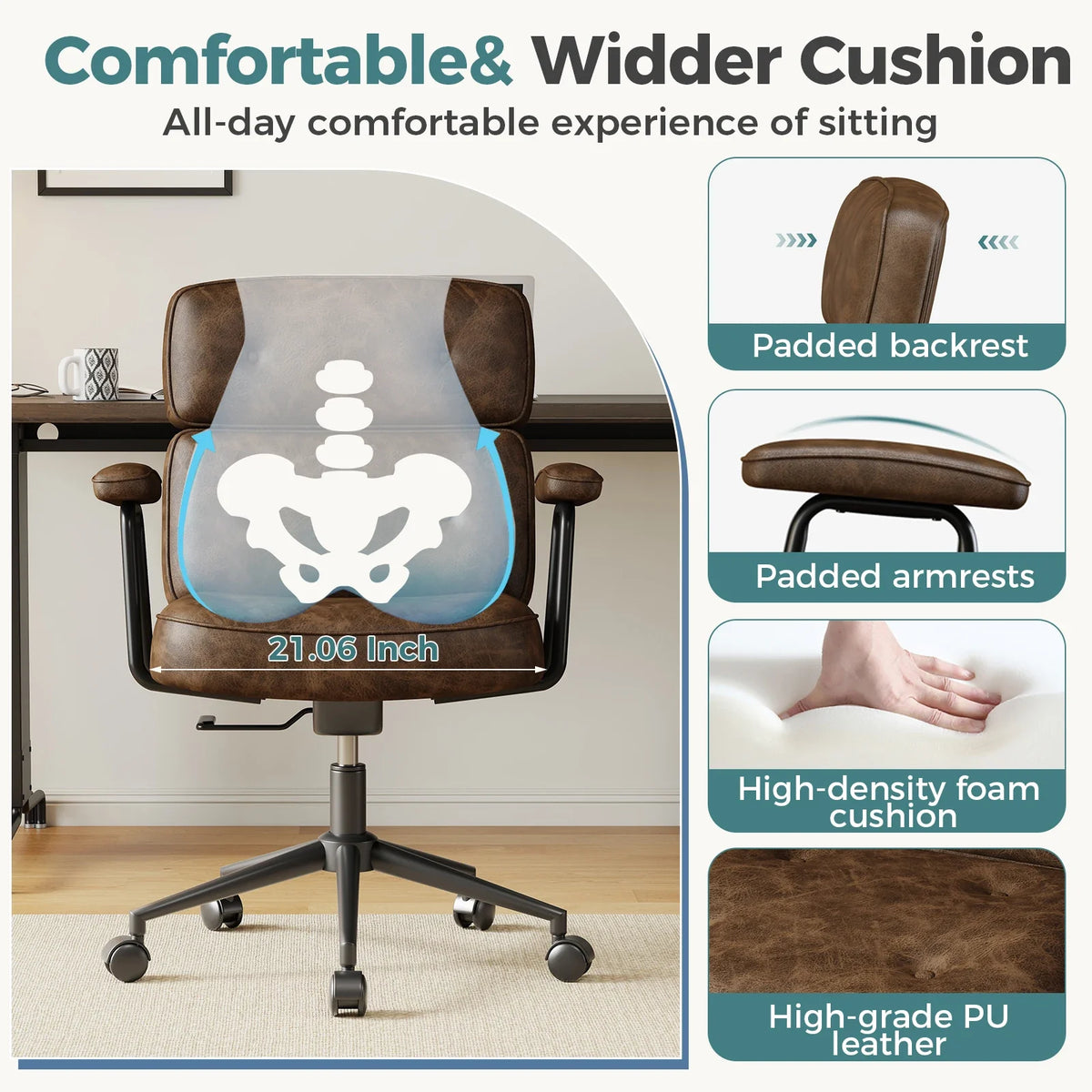 Executive - Ergonomic PU Leather Office Chair