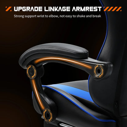 Ergonomic Racing Series - High-Back PU Leather Gaming Chair