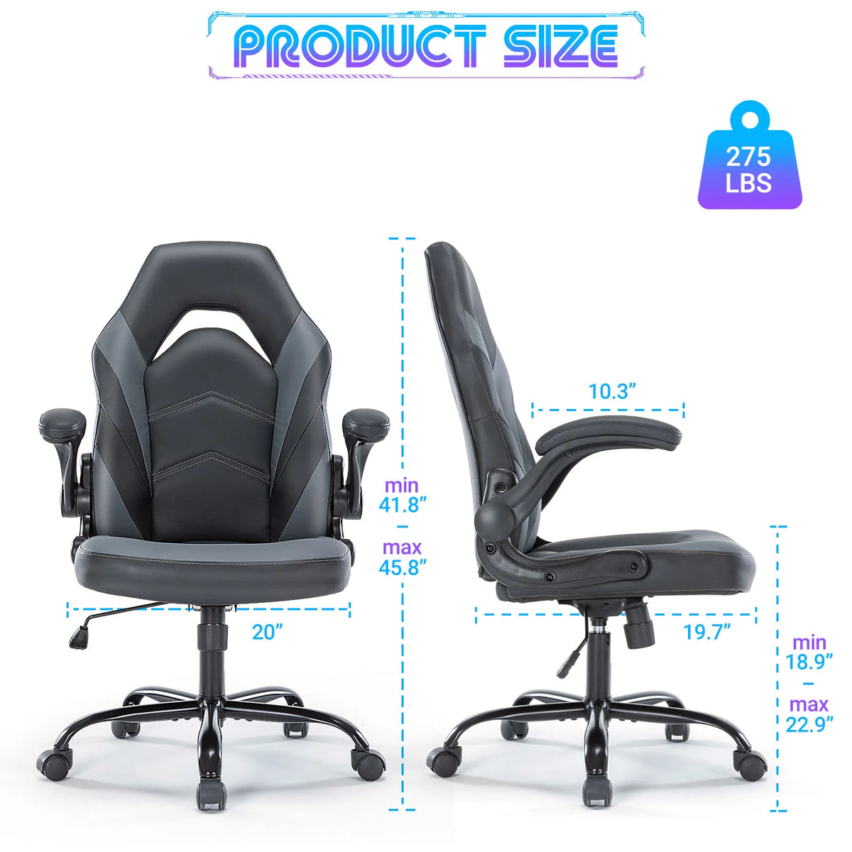 Apex Series - Ergonomic PU Leather Gaming & Office Chair