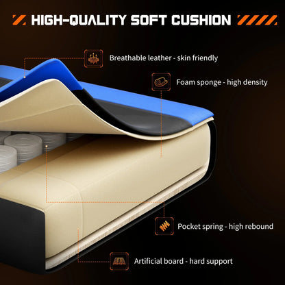 Ergonomic Racing Series - High-Back PU Leather Gaming Chair