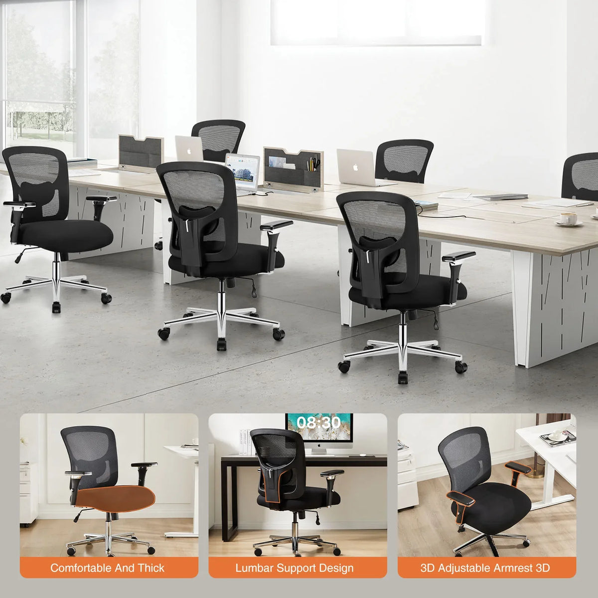 Titan - 500lbs Heavy Duty Big & Tall Ergonomic Office Chair