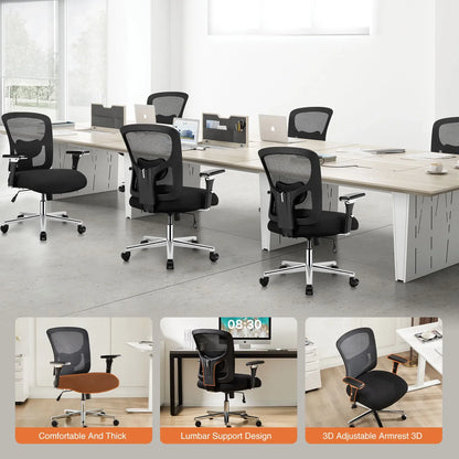 Titan - 500lbs Heavy Duty Big & Tall Ergonomic Office Chair