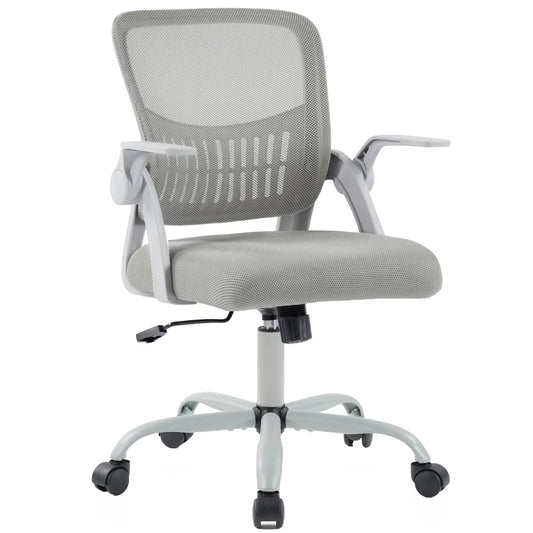 Ergonomic Mid-Back Mesh Office Chair - Lumbar Support Desk Chair