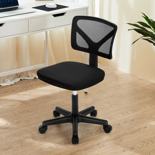 Ergo-Compact - Armless Mesh Office Chair with Lumbar Support