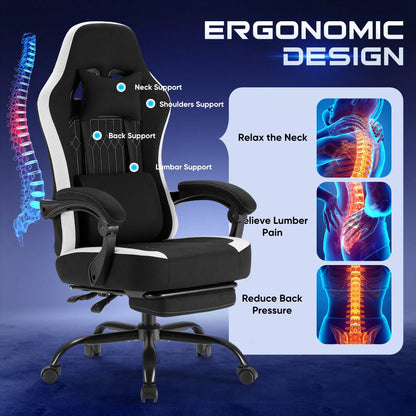 Pro Series - Ergonomic Gaming Chair with Pocket Spring Support