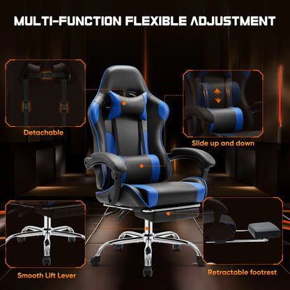 Ergonomic Racing Series - High-Back PU Leather Gaming Chair